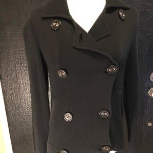 Eight Sixty Sailor style sweater black size medium